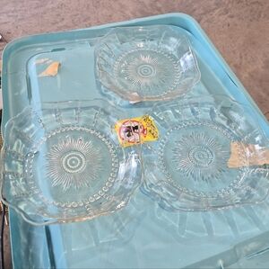 3 Federal Columbia Soupe Coupe Bowls